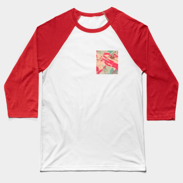 HUMMING ALONG - THE SUNSET Baseball T-Shirt by ForgottenFabric
